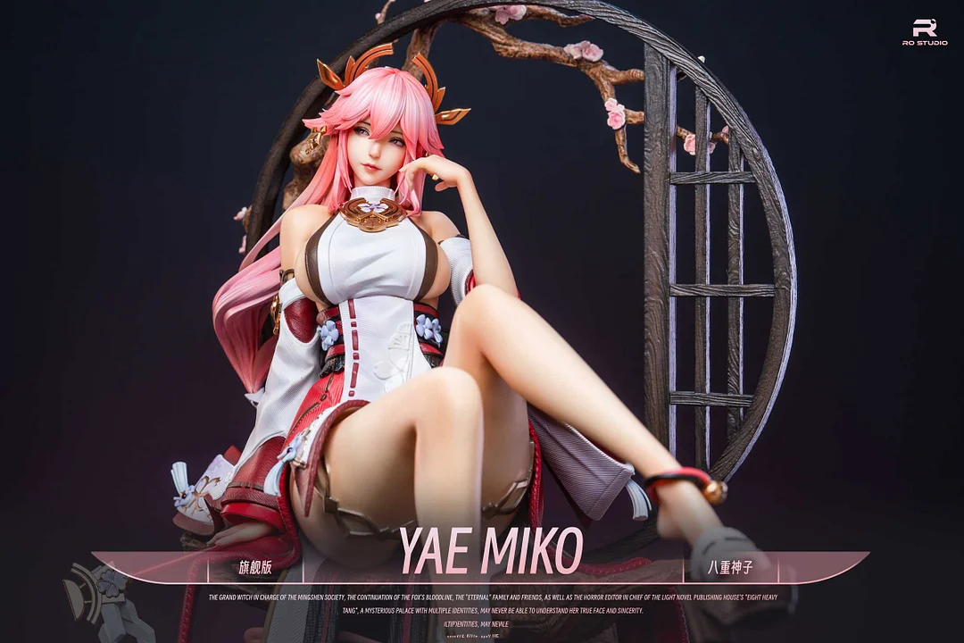 【In stock】1/4 Scale Yae Miko-Genshin Impact-RO Studio