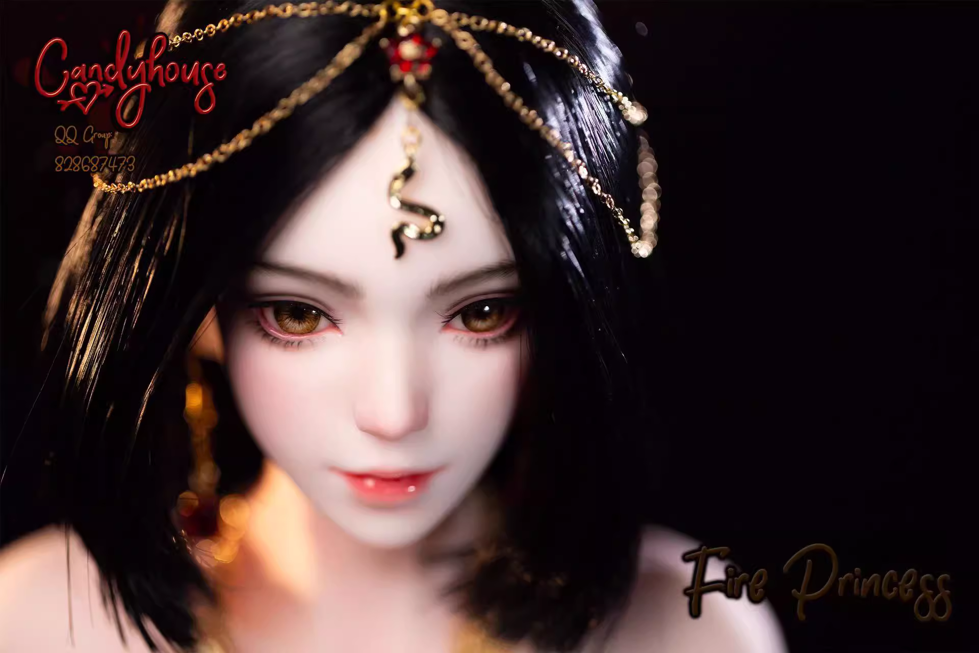 【Pre-sale】1/3 Scale Fire Princess Bust-Other Series-CandyHouse Studio
