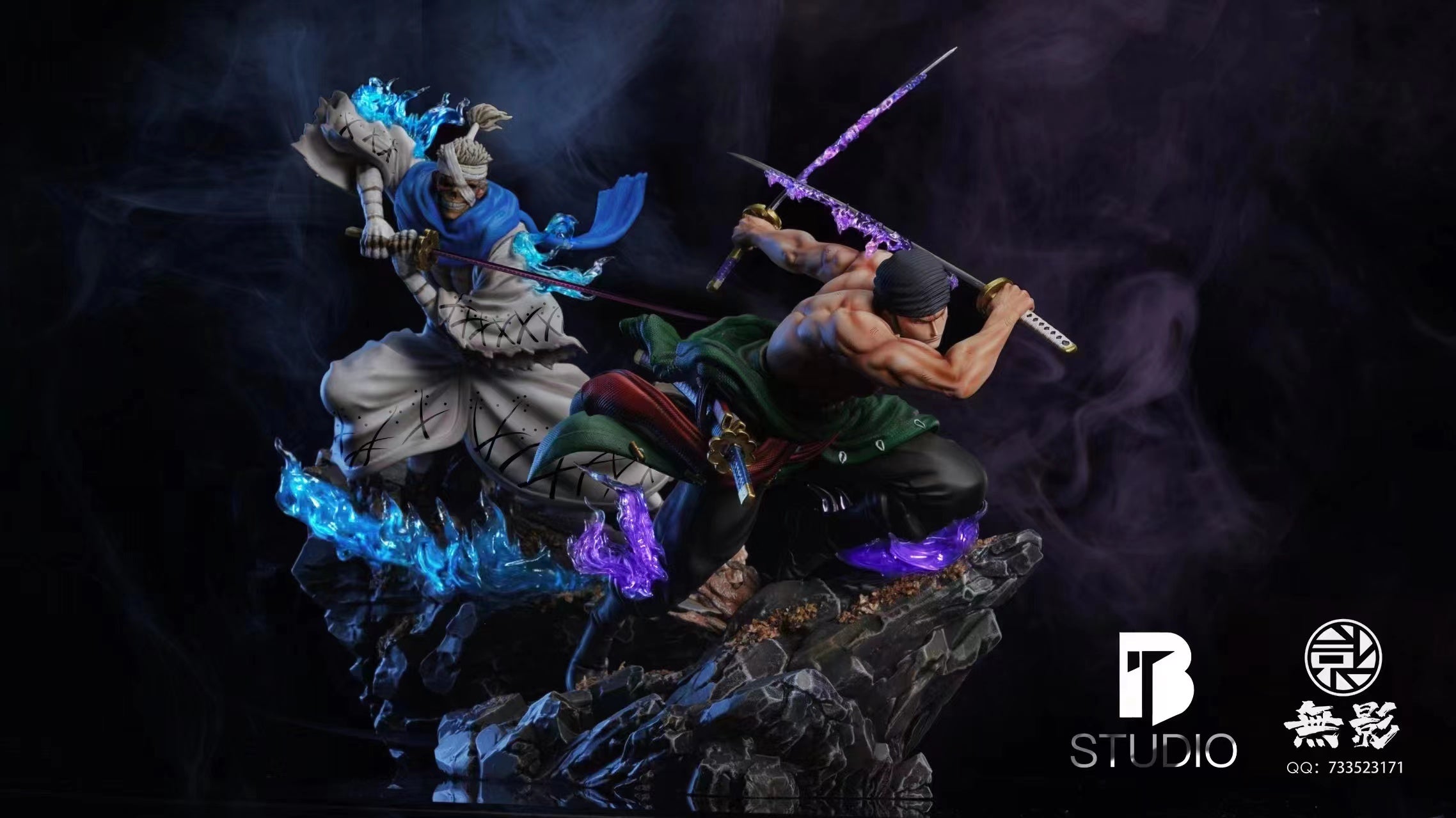 【Sold out】POP Scale Roronoa Zoro & Shimotsuki Ryum-ONE PIECE-WuYing Studio