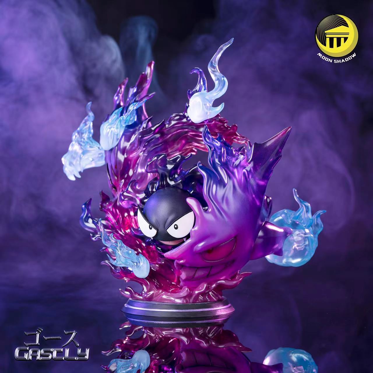 【In stock】Evolution Series Gastly evolute to Gengar with LED-Pokemon-Moon Shadow Studio