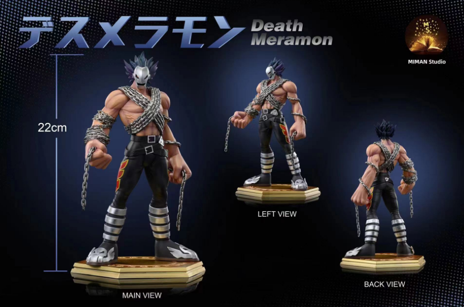 【Sold out】Death Meramon, Gazimon & Pagumon-Digimon-MIMAN Studio
