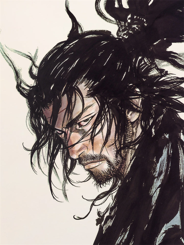 【In stock】Character of Vagabond manga Musashi Miyamoto Decorative Painting-Xingkong Studio