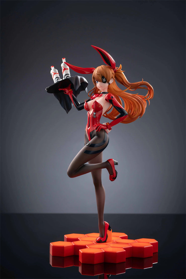【Sold out】1/7 & 1/4 Scale Bunny Girls Asuka Langley Soryu-Evangelion-SunBird Studio