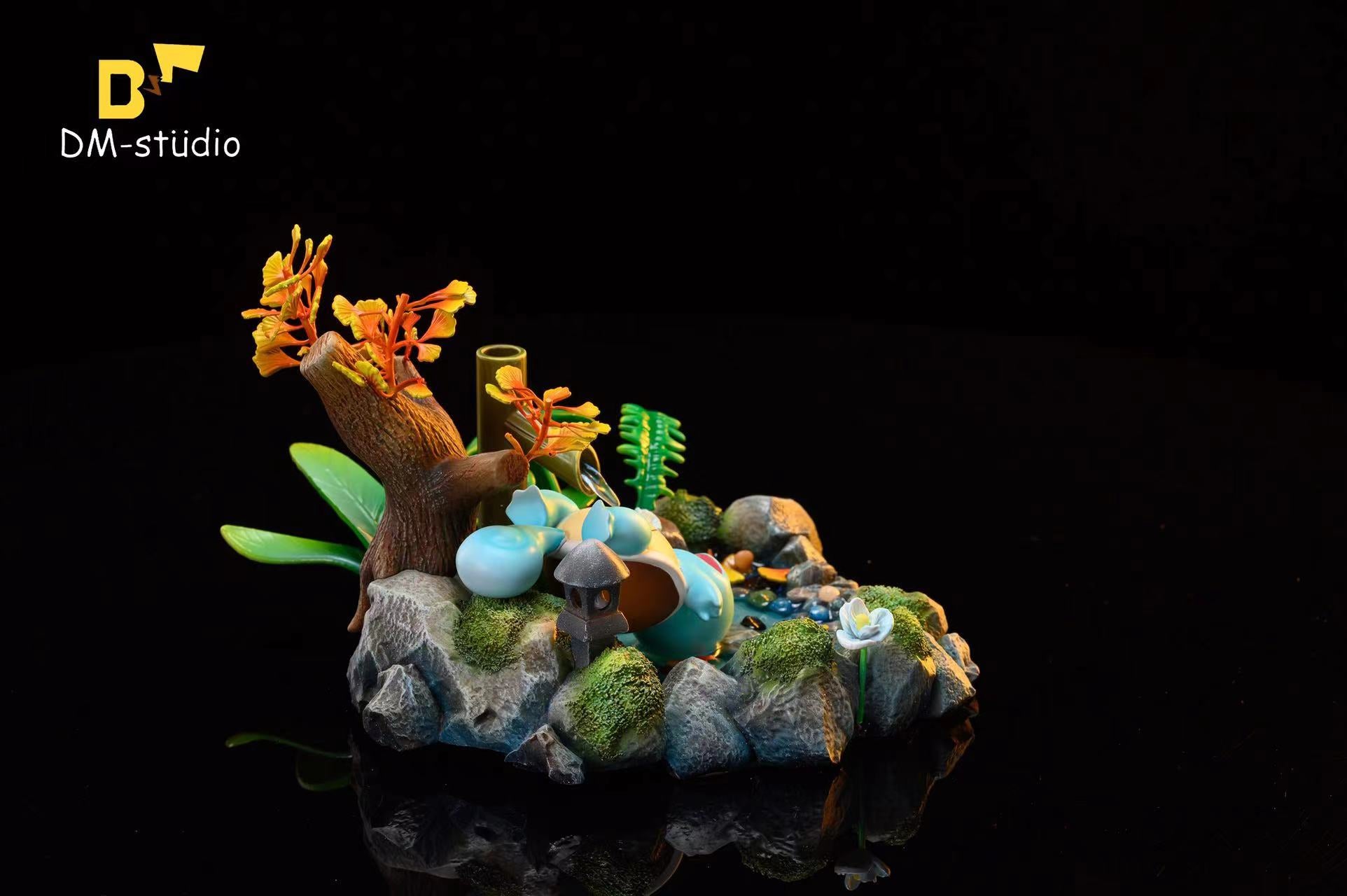 【In stock】Sleeping Squirtle - Pokemon Resin Statue - DM Studios