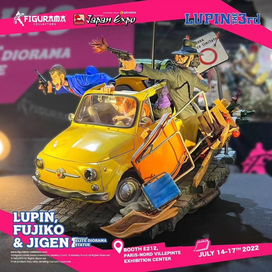 【Pre-sale】1/8 Scale Lupin, Fujiko&Jigen-Lupin the 3rd-Figurama Studio
