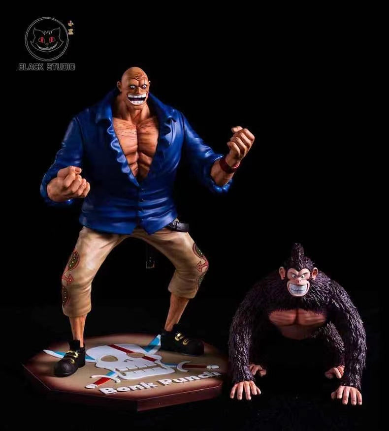【Pre-sale】Bonk Punch, Rockstar & Monster-One piece-Black Studio