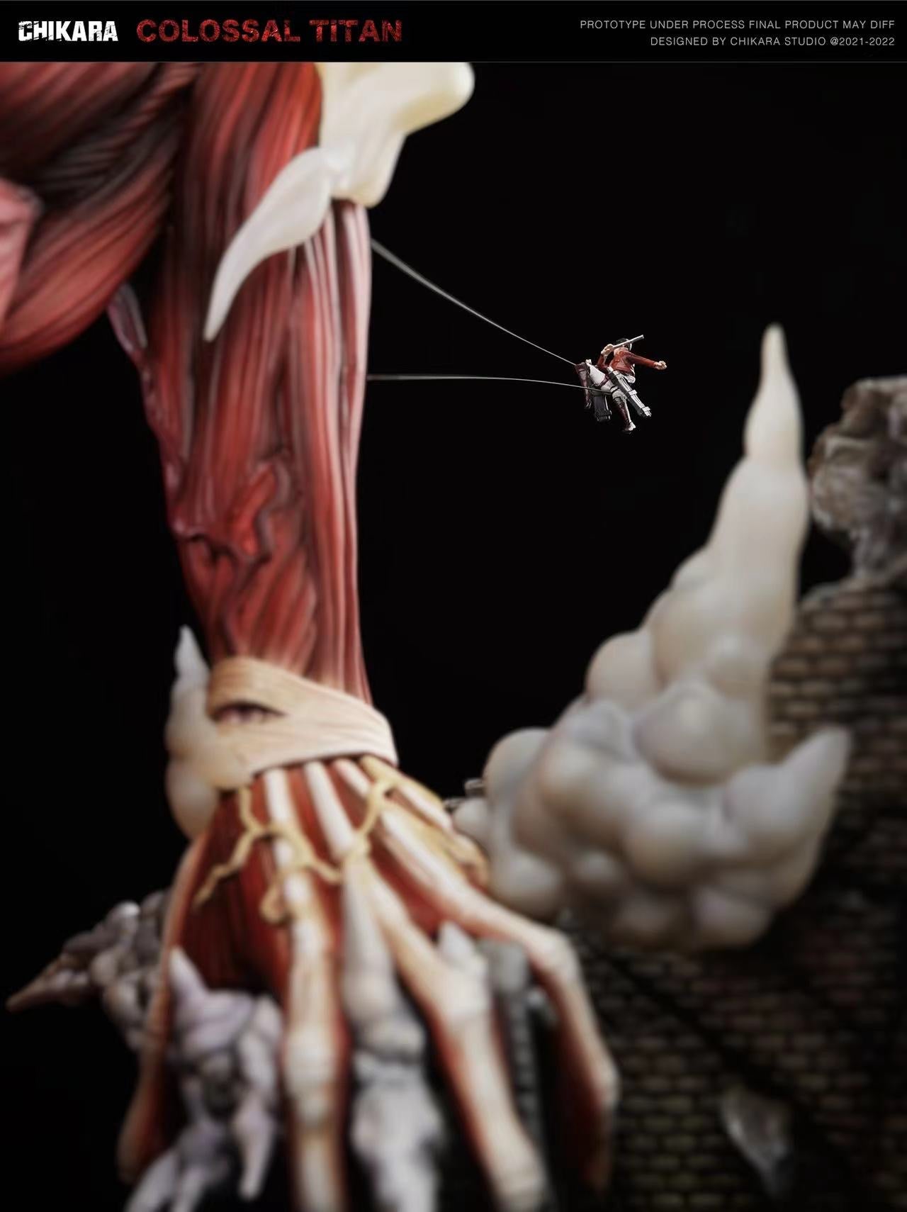 【In stock】Colossal Titan - Attack on Titan- CHIKARA Studios