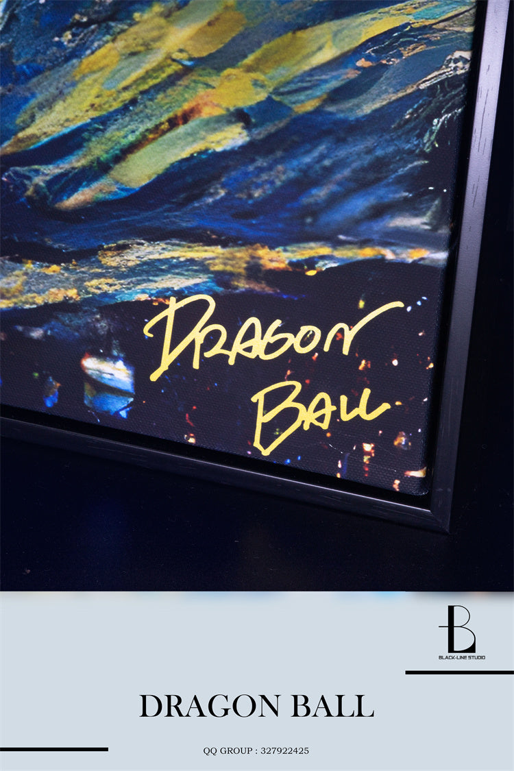 【Pre-sale】Artist Style Series 001 Starry Night Mashup Decorative Painting-Black-Line Studio