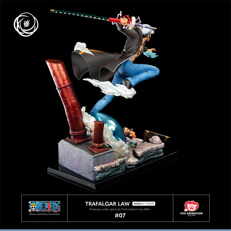 【Pre-sale】1/6 Scale Trafalgar D. Water Law-One piece-Tsume Studio