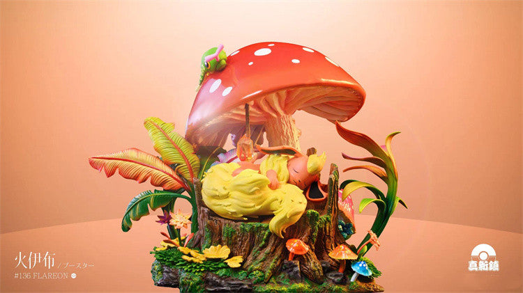 【Pre-sale】1/10 Scale Flareon-Pokemon-ZhenXinZhen Studio