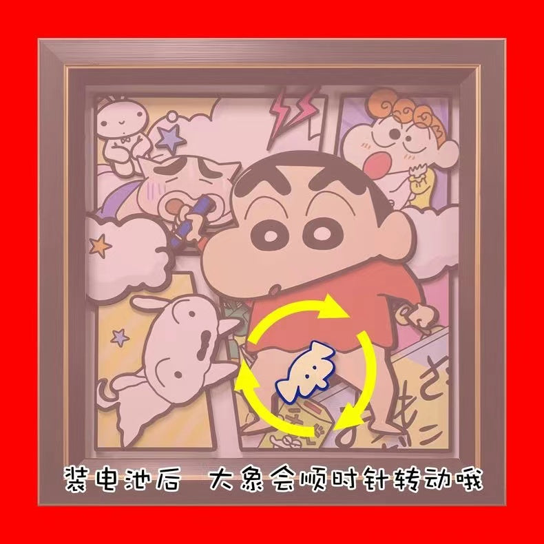 【In stock】Decorative Painting of Crayon Shin-chan-momo Studio