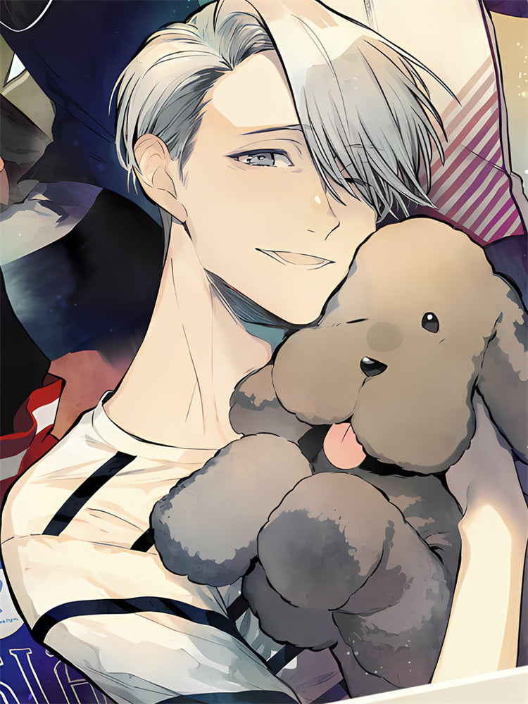 【Pre-sale】Characters of Yuri!!! on Ice Decorative Painting-Yuri!!! on Ice-XingKong Studio