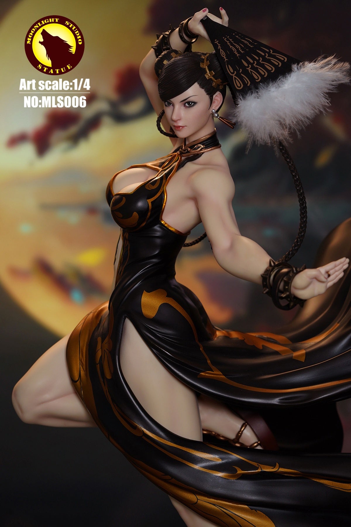 【Sold out】 1/4 Scale Chun-Li with LED-Street Fighter-Moonlight Studio