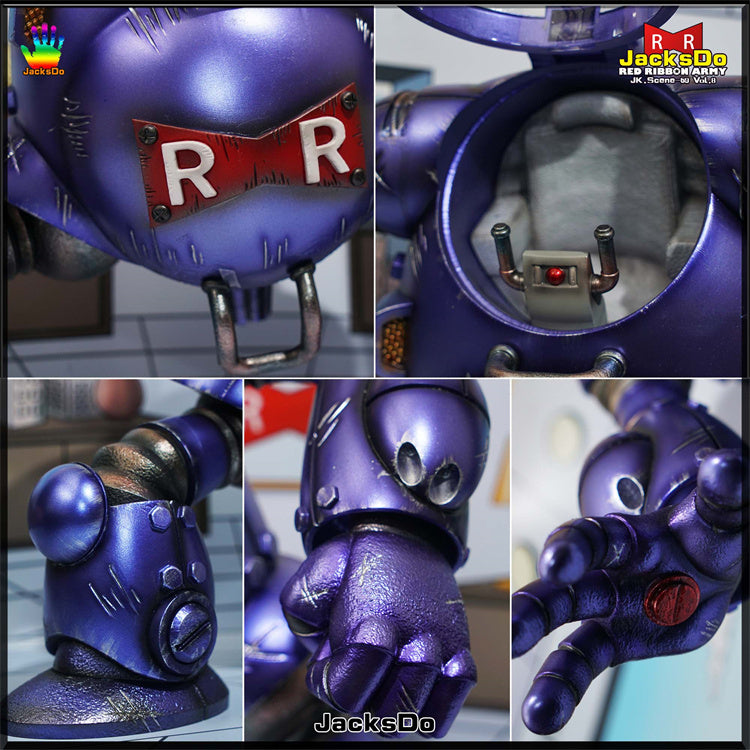 【Pre-sale】SHF & HG Scale Red Ribbon Army Staff Officer Black in the Battle Jacket-DB-JacksDo Studio