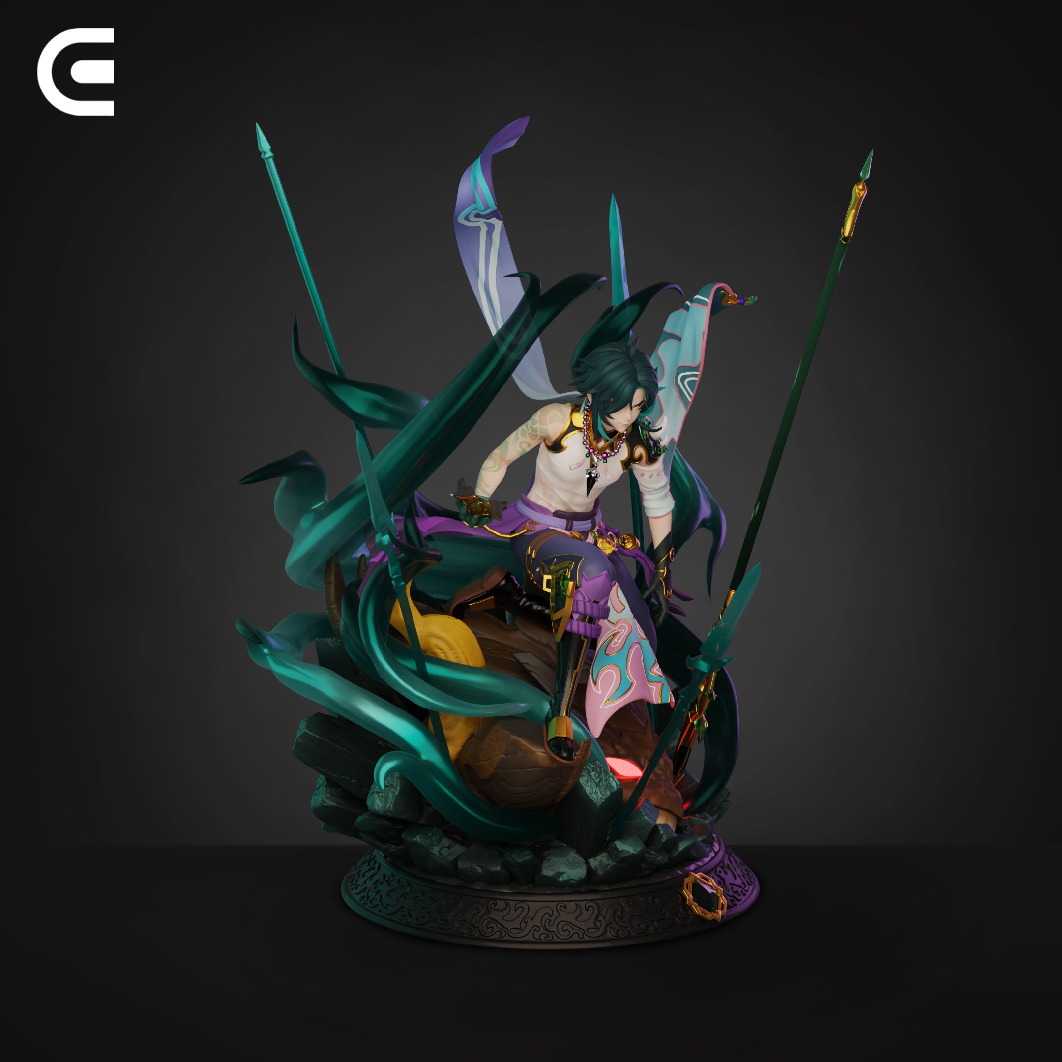 【Pre-sale】1/4 Scale Vigilant Yaksha Xiao-Genshin Impact-Clio Studio