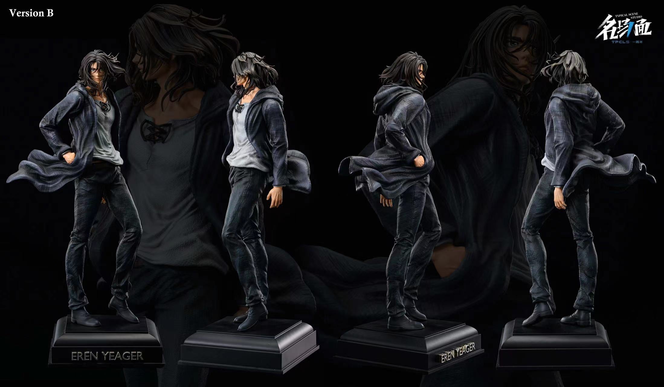 【In stock】The Flowersea Eren Jaeger GK statue(1st Anniversary)-Attack on Titan-Typical Scene Studio