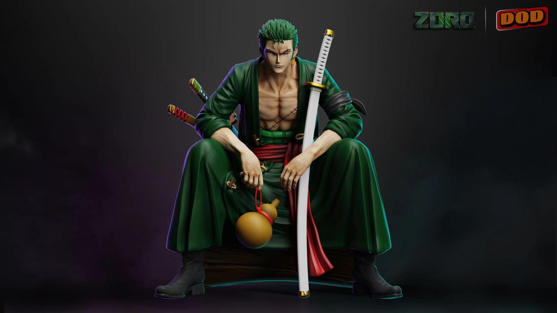 【Pre-sale】Sitting Roronoa Zoro-One piece-DOD Studio