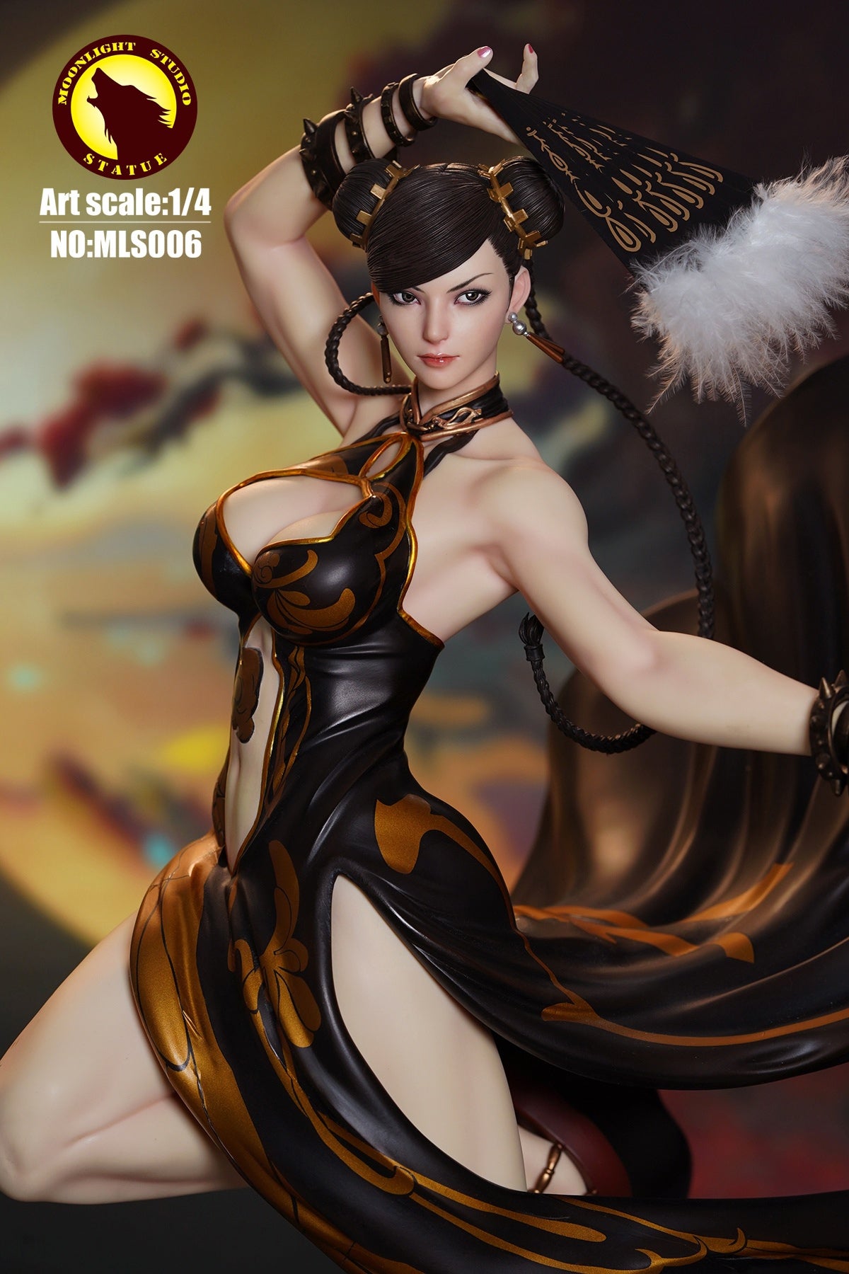 【Sold out】 1/4 Scale Chun-Li with LED-Street Fighter-Moonlight Studio