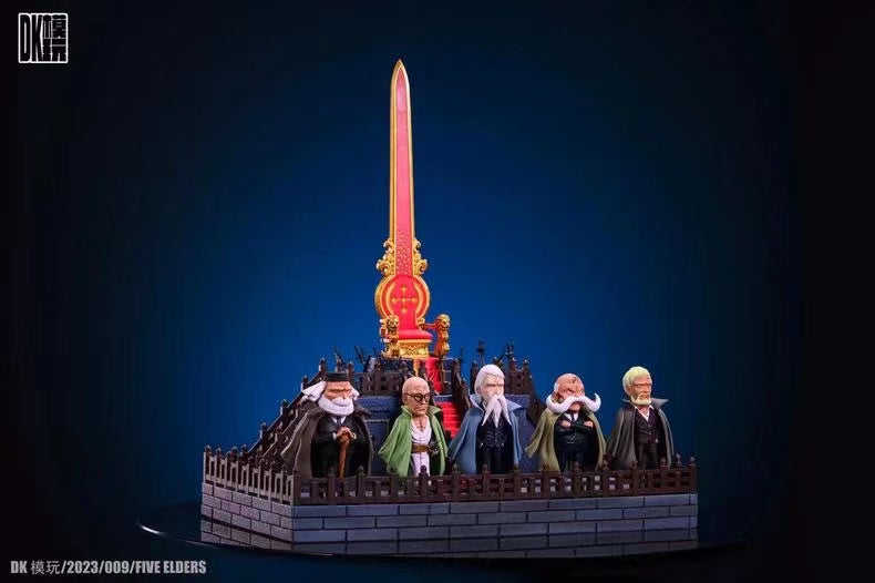 【Pre-sale】WCF Scale World Government Resonance Series:FIVE ELDERS-One Piece-DK Model Play Studio