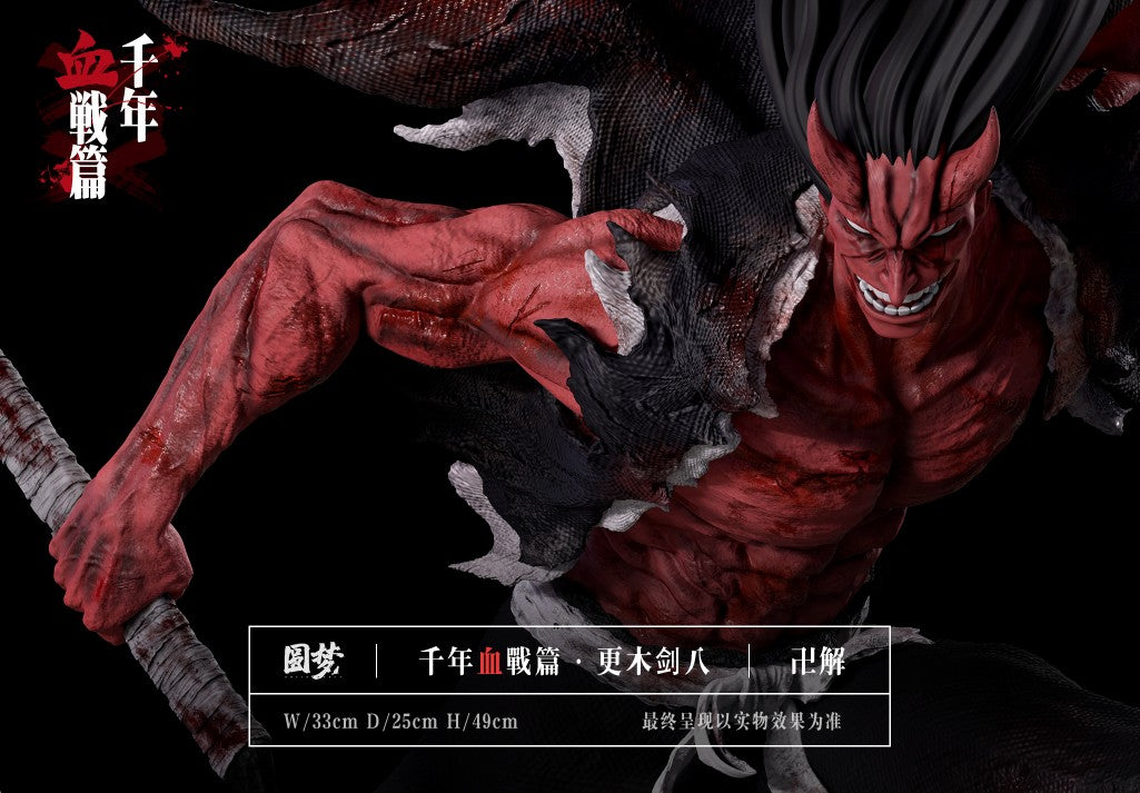 【In stock】1/6 Scale Quincy Blood War Zaraki Kenpachi -Yuanmeng Studio