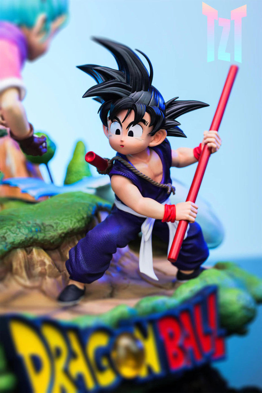 【Pre-sale】1/6 Goku& Bulma-Dragonball-TZT Studio