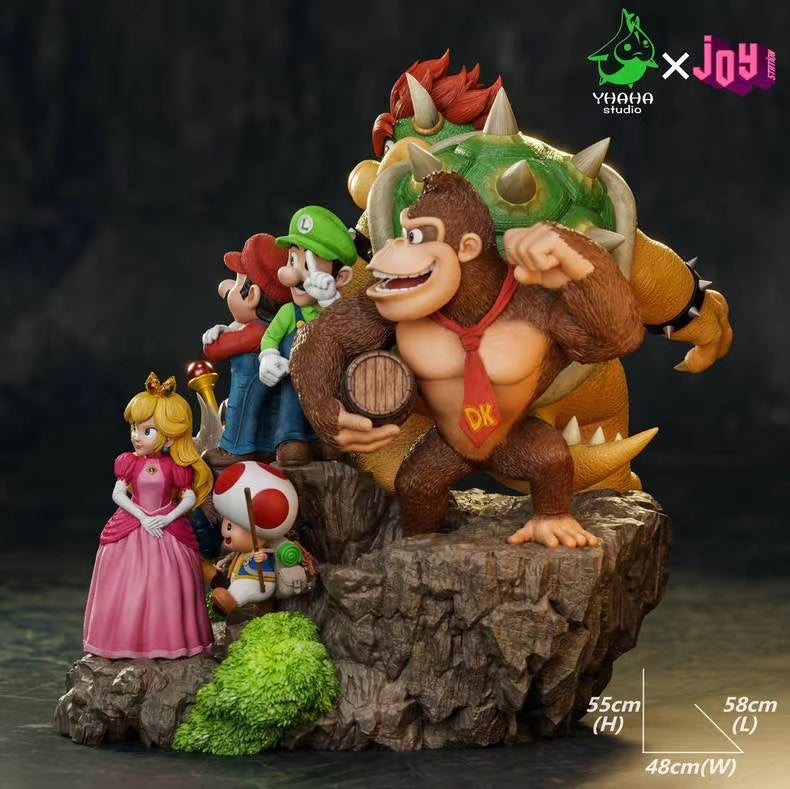 【Pre-sale】Whole Mario Family-Super Mario Bro.-Joy Sistion & Yhaha Studio