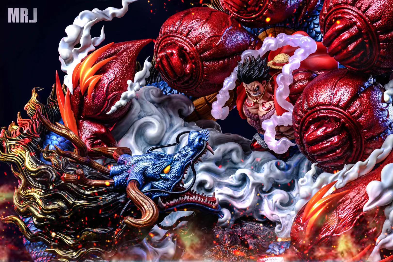 【Pre-sale】The final fight-Luffy vs Kaido-One piece-MR J Studio