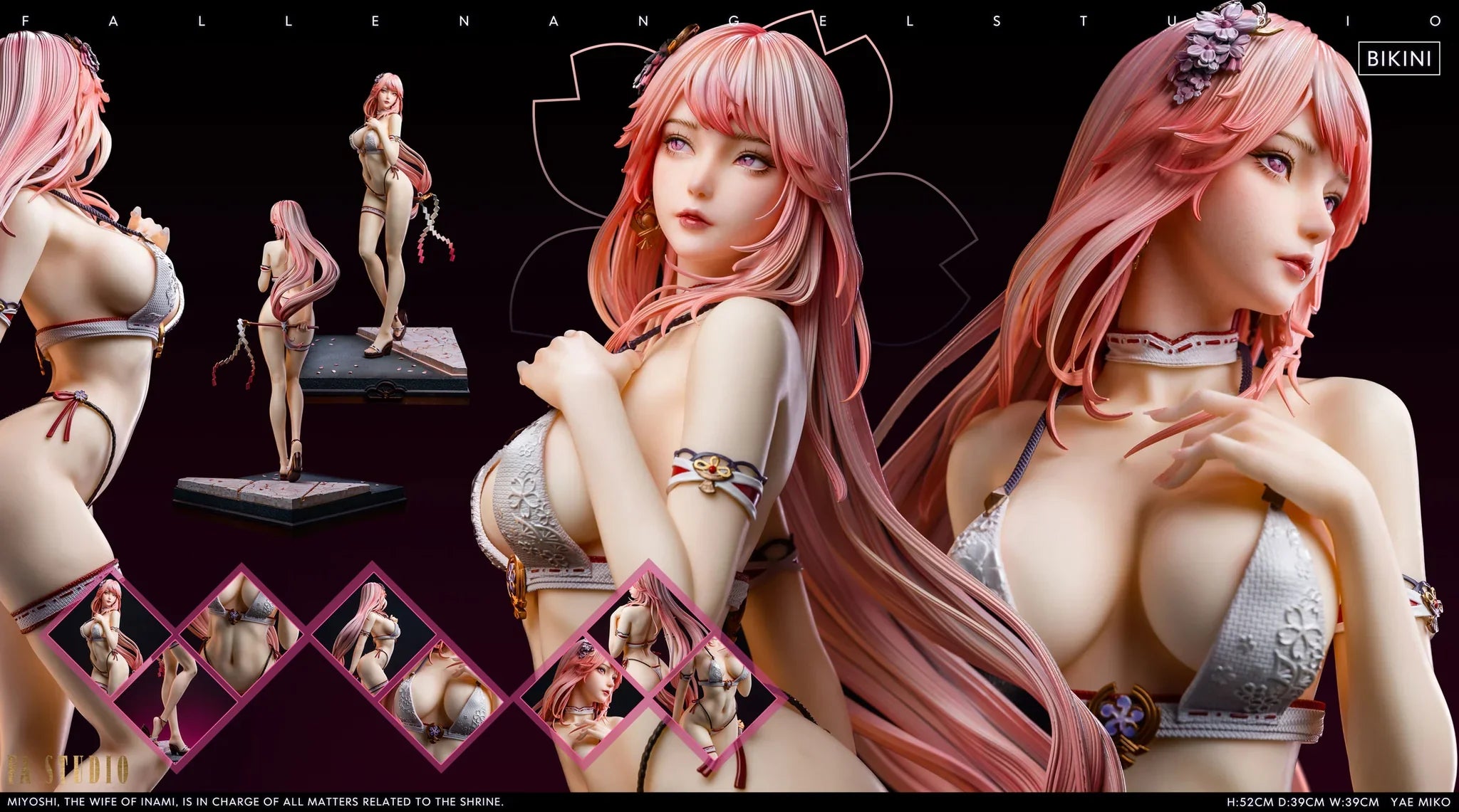 【Few left】1/4 Scale Yae Miko - Genshin Impact - Fallen Angel Studio