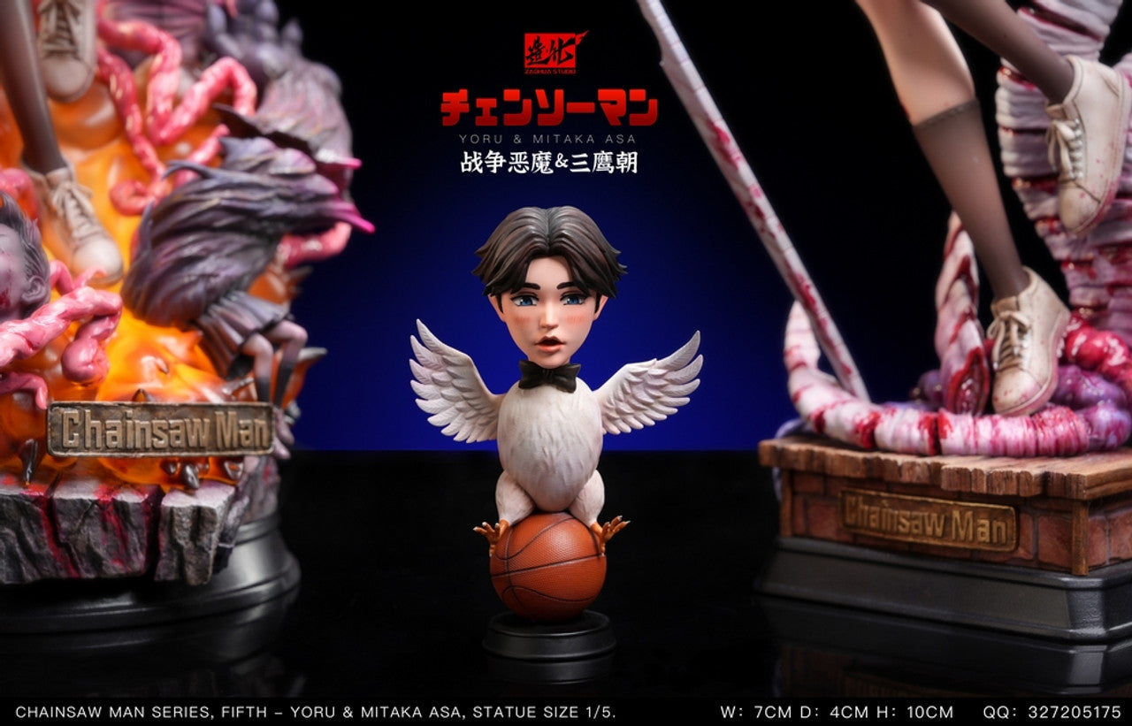 【Sold out】1/5 Scale Yoru, Mitaka Asa＆Chicken Devil-ZaoHua Studio