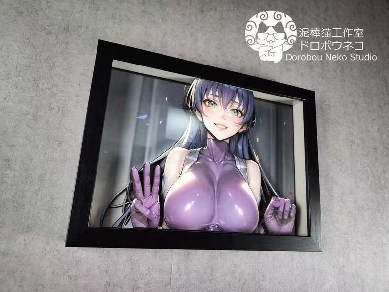 【In stock】DSHT-001 Decorative Painting of Asagi-Taimanin Asgi-Dorobou Neko Studio