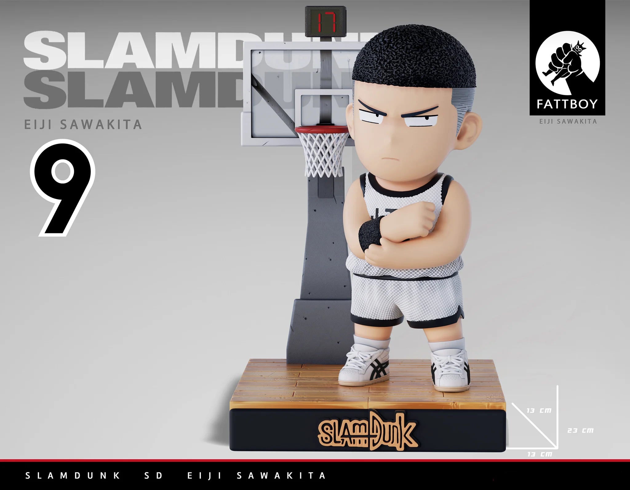 【Pre-sale】Chibi Ver. Kogure Kiminobu & Eiji Sawakita - SLAM DUNK - FATTBOY Studios