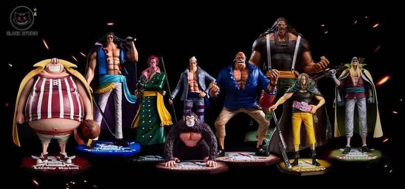 【Pre-sale】Bonk Punch, Rockstar & Monster-One piece-Black Studio