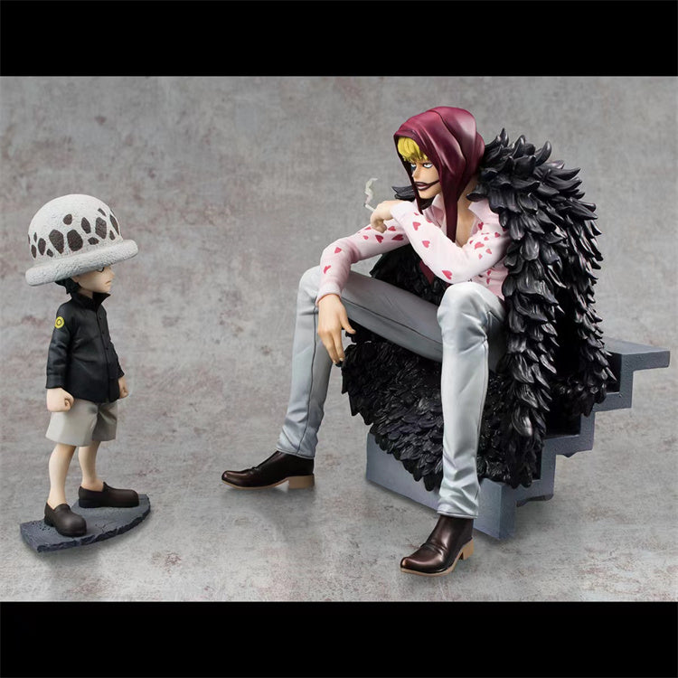 【Few left】Limited Edition 2.0 Corazon / Donquixote Rosinante & Trafalgar D. Water Law-One piece-MegaHouse