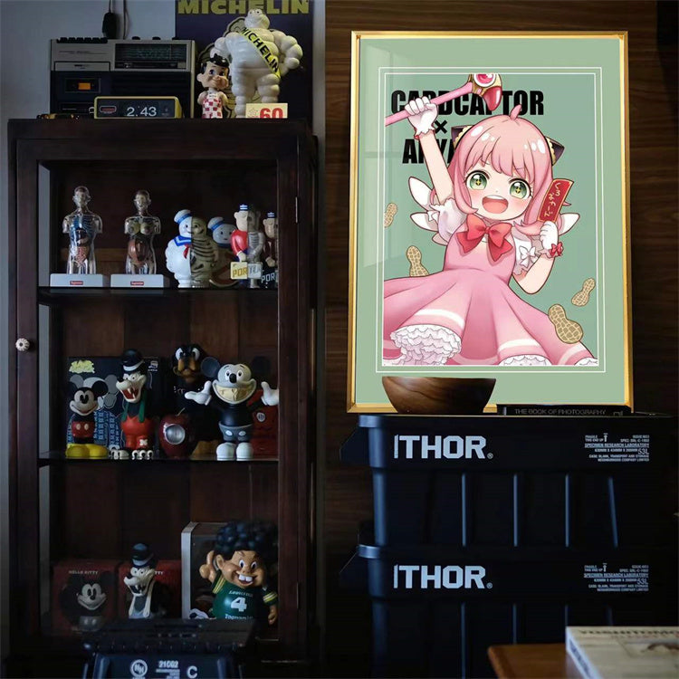 【In stock】Card Captor Anya Decoration Painting-Qian Niao Studio