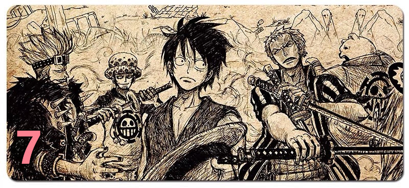 【Free shipping by air】【In stock】Anime Mouse pad. 90CM*40CM*4MM