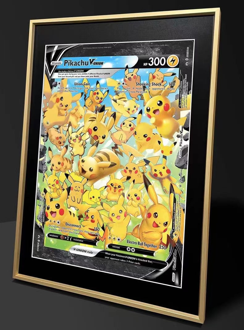 【In Stock】Decorative Painting of Pikachu-Pokemon-Billion Birds Studio
