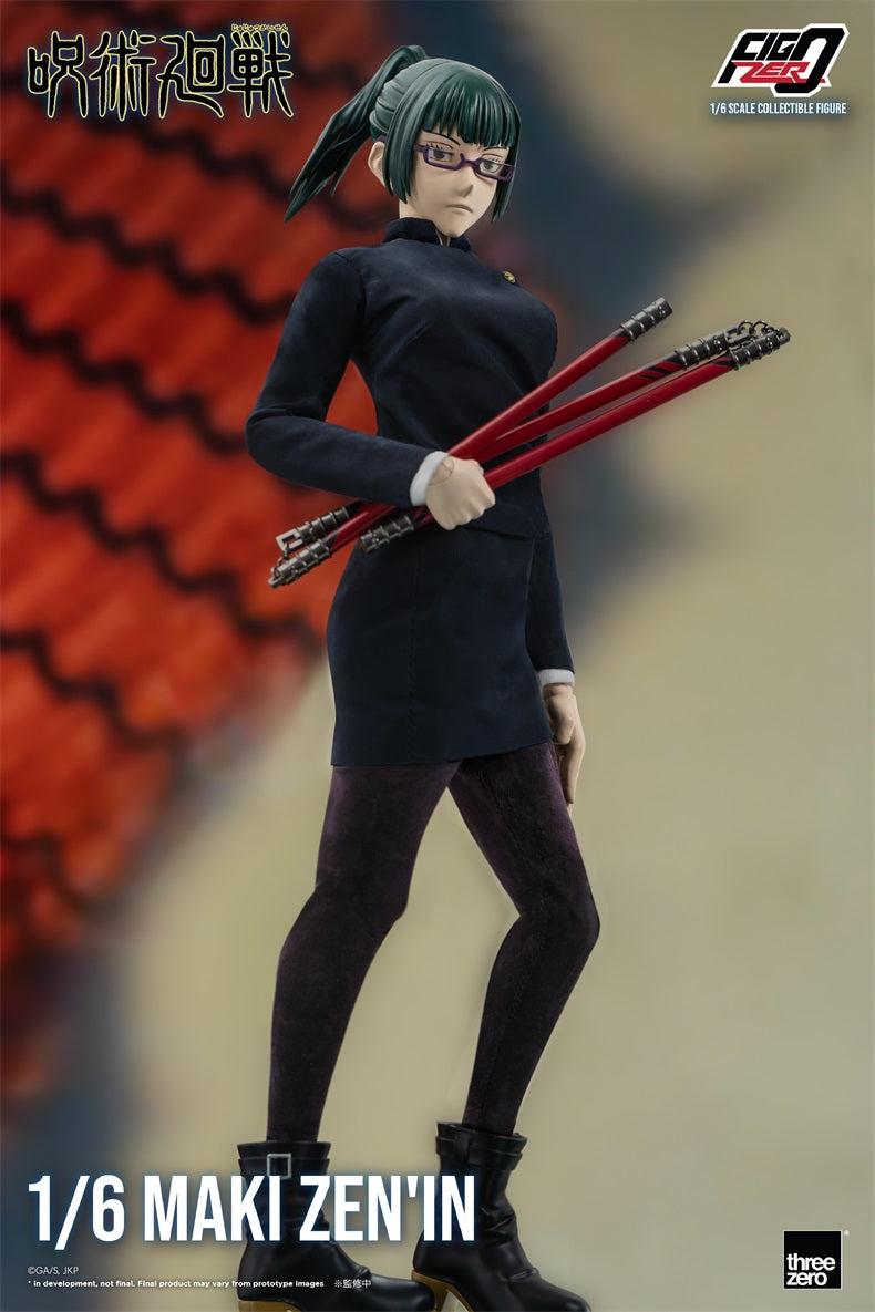 【Pre-sale】1/6 Scale Movable FigZero Series Maki Zenin-THREEZERO