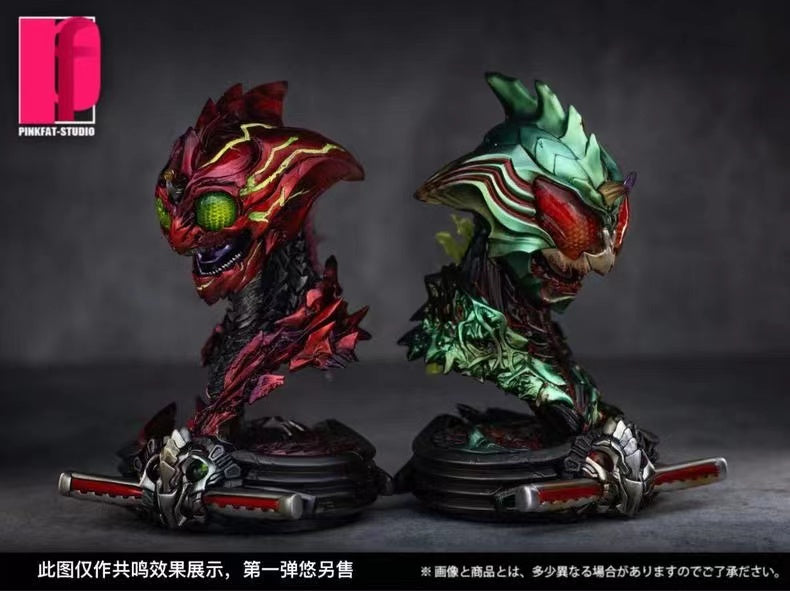 【Pre-sale】1/6 Scale Amazon SIC Head-Kamen Rider-PF Studio