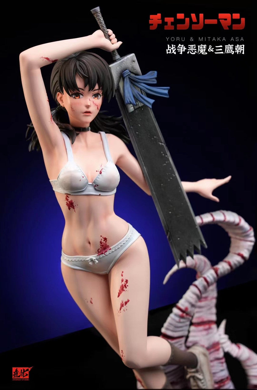 【Sold out】1/5 Scale Yoru, Mitaka Asa＆Chicken Devil-ZaoHua Studio