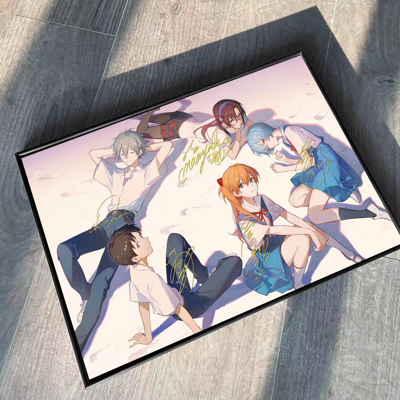 【Pre-sale】Main Characters of Evangelion Decorative Painting-Evangelion-Qian NiaoShe Studio