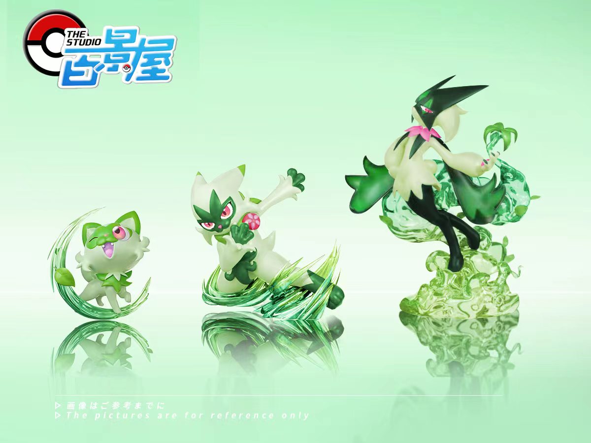 【Pre-sale】1/20 Scale Sprigatito-Pokemon-BaiJingWu Studio