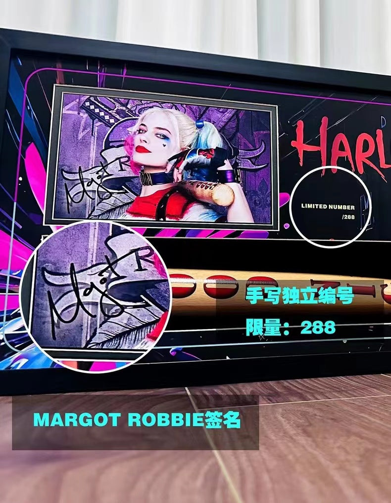 【Pre-sale】Decorative Painting of Harley Quinn Baseball Bat-Suicide Squad-Billion Birds Studio