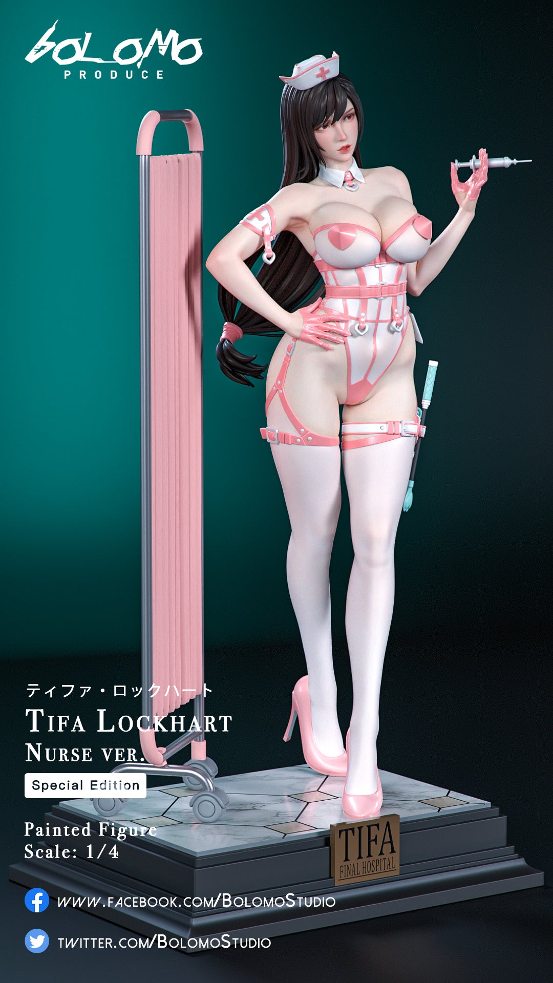 【Pre-sale】1/4 Scale Nurse Tifa-Final Fantasy-Bolomo Studio
