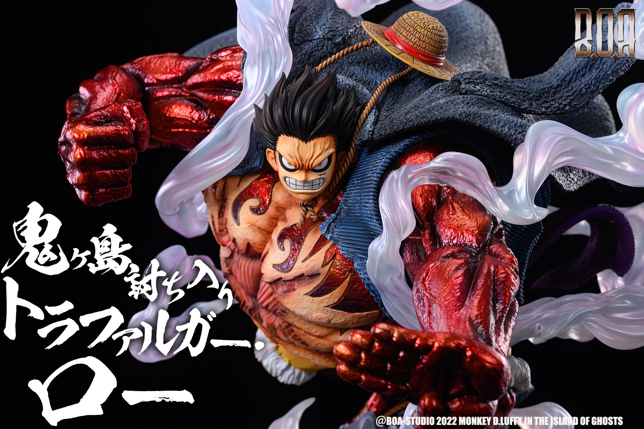 【Pre-sale】1/6 Scale Onigashima Gear Fourth Luffy-One piece-BOA-Studio