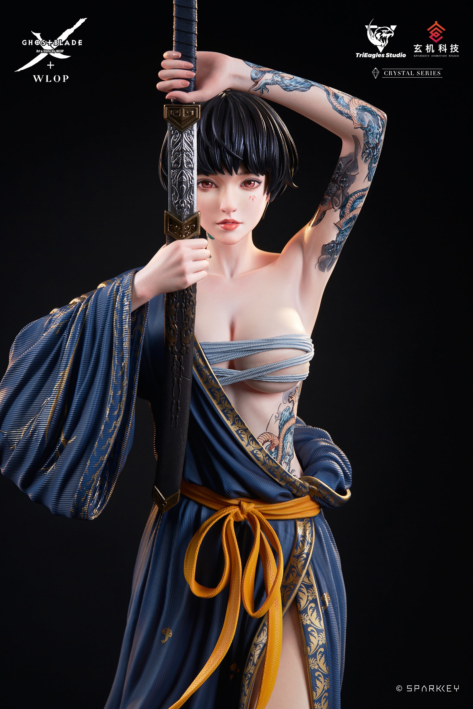 【Pre-sale】1/4 Scale JingHong Licensed-Ghost Blade-TriEagles Studio
