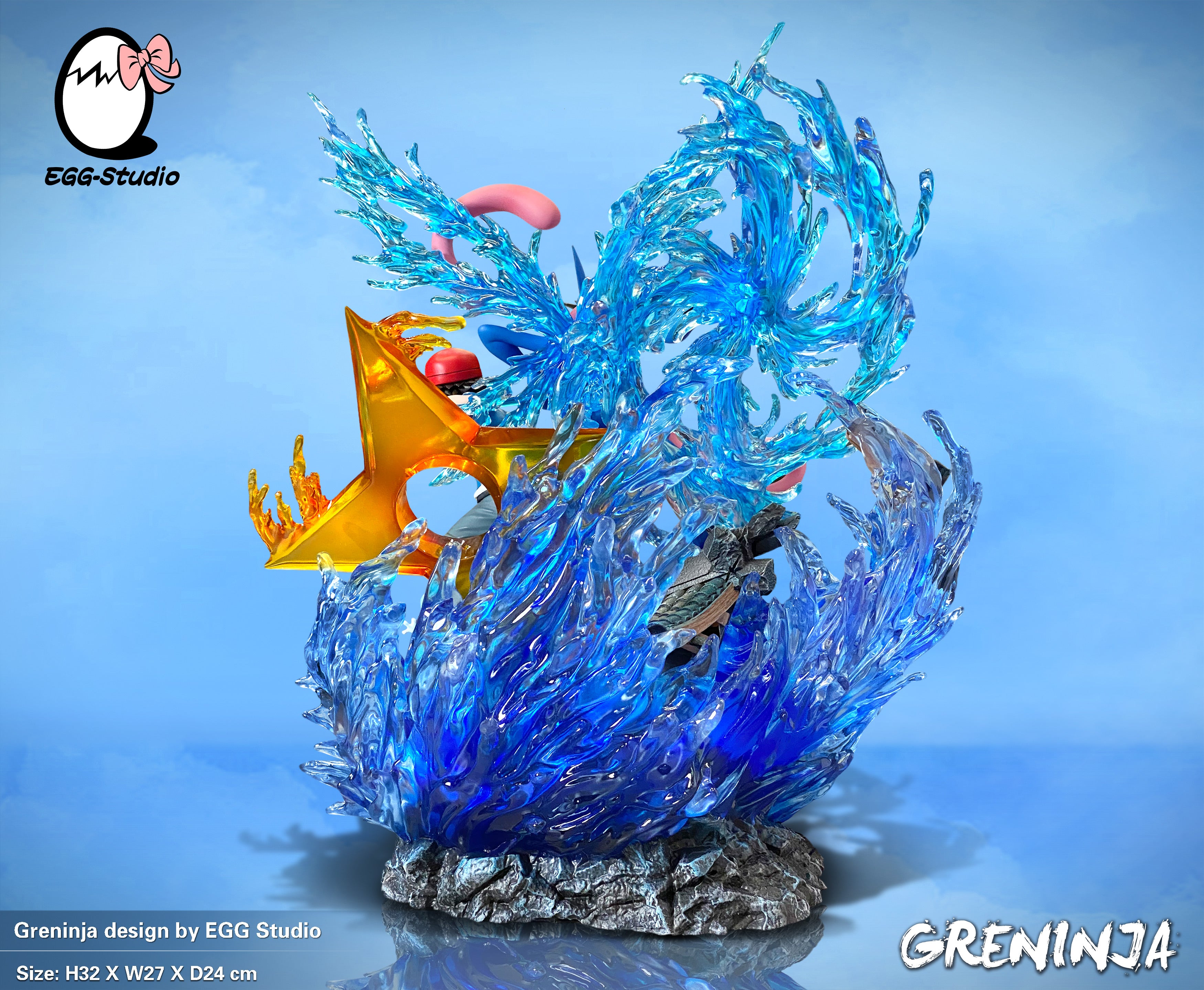 【Pre-sale】Ash Ketchum & Greninja Family-Pokemon-EGGS Studio