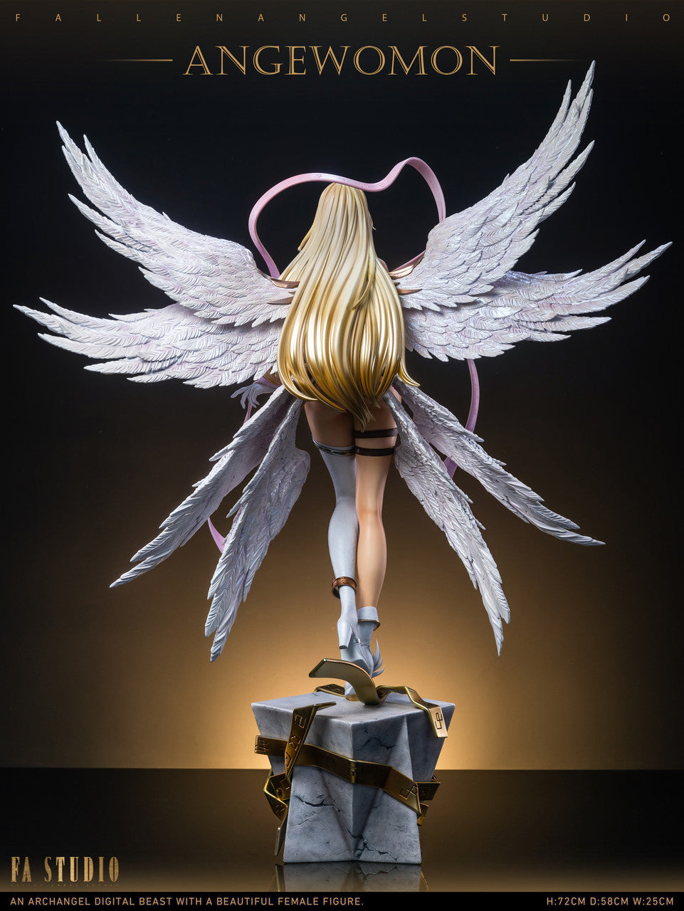 【Pre-sale】1/4 AngeWomon & Lady Devimon-Digimon-Fallen Angel Studio