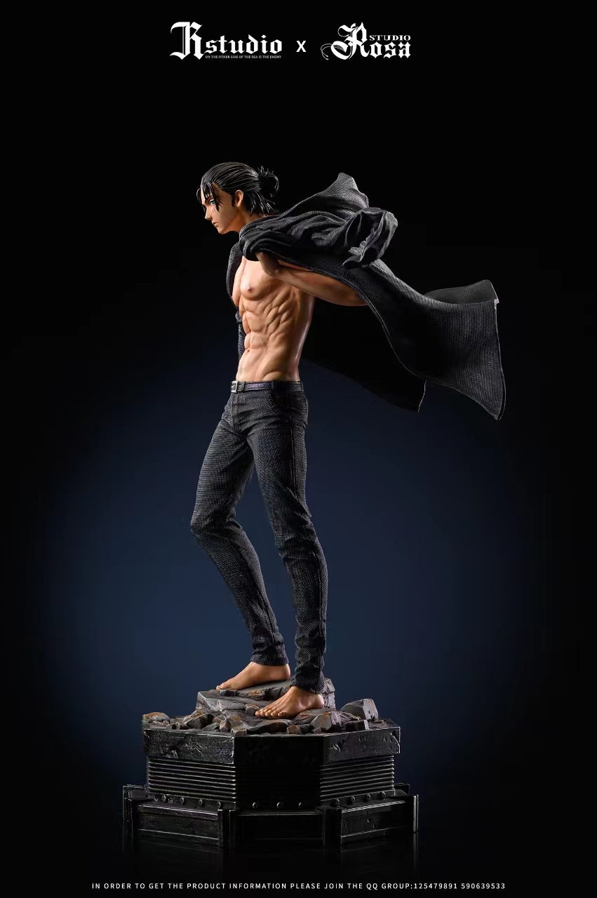【Pre-sale】1/4 Scale Eren Jaeger-Attack on Titan-JR Studio & Rosa Studio