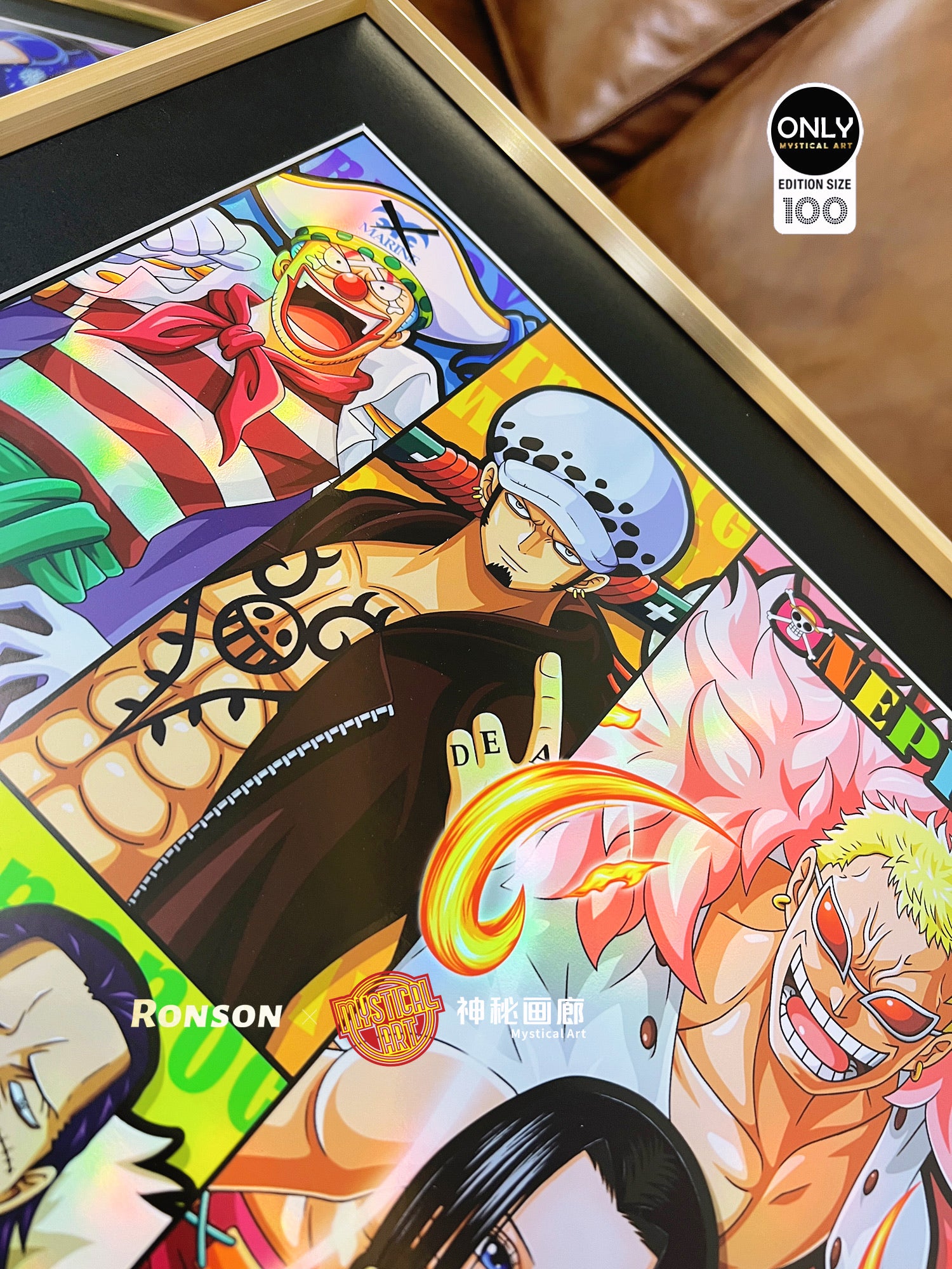 【In stock】Decorative Paint of The Straw Hats/Oka Shichibukai-One piece-Mystical Art Studio