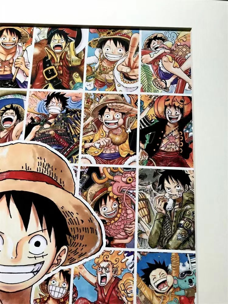 【In stock】Road to Maturity Series Monkey D. Luffy Decoration Painting-One piece-Xingkong Studio